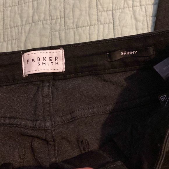 PARKER Smith Black Skinny Jeans High Waist Women’s Size 6/28 - Picture 3 of 11